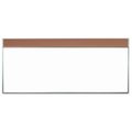 Aarco Aarco Products 120E-410M-837 Combination Tackboard; Driftwood - 4 x 10 ft. 120E-410M-837